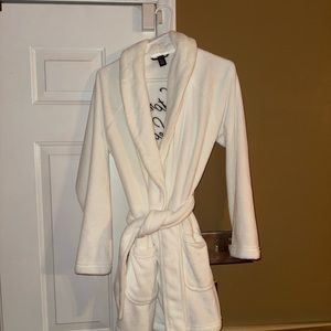 Cozy White Bathrobe